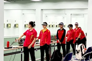 Các xạ thủ của đội tuyển bắn súng Việt Nam sẽ được trở lại đơn vị chủ quản để thi đấu giải. Ảnh: MINH MINH