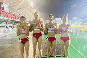 Điền kinh Việt Nam tiếp tục tập trung vào nội dung quan trọng tiếp sức 4x400m nữ để tìm cơ hội tranh huy chương châu Á. Ảnh: MINH MINH