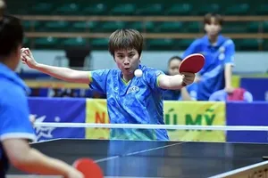 Nguyễn Khoa Diệu Khánh rất quyết tâm thi đấu tại giải vô địch quốc gia 2025. Ảnh: DUY LINH