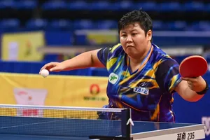 Tay vợt Mai Hoàng Mỹ Trang là chủ lực của đội nữ TPHCM thi đấu nội dung đồng đội ở giải năm nay. Ảnh: DUY LINH