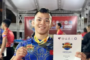 Đào Hồng Sơn tham dự giải vô địch châu Á 2025 với quyết tâm giành thành tích cao nhất. Ảnh: ĐÌNH TIẾN