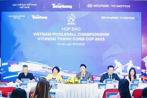 Giải pickleball Việt Nam 2025 được tổ chức và sẽ thu hút hàng trăm tay vợt tham gia đồng thời sẽ diễn ra thường niên. Ảnh: NHƯ Ý