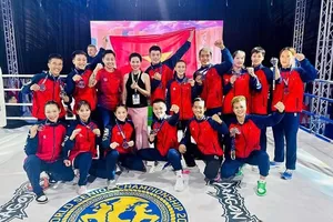 Sau thành công tại giải vô địch thế giới 2024, năm nay đội muay Việt Nam đặt mục tiêu sẽ giành thêm thành tích cao nhất tại Thổ Nhĩ Kỳ. Ảnh: MUAYVN