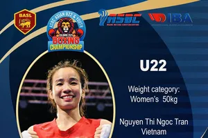 VĐV boxing trẻ Việt Nam có tấm HCV tại giải vô địch trẻ châu Á 2025. Ảnh: ASBC