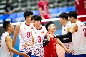 Đội tuyển bóng chuyền nam Việt Nam có cơ hội là chủ nhà 1 lượt giải của SEA V.League 2026. Ảnh: FIVB