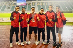 VĐV nội dung 400m của đội tuyển điền kinh Việt Nam sẽ tới Đài Bắc Trung Hoa thi đấu vào ngày 5-6. Ảnh: MINH MINH