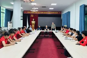 Ban huấn luyện đội tuyển điền kinh Việt Nam đánh giá lại kết quả đã thi đấu ở giải vô địch châu Á 2025. Ảnh: ĐKVN