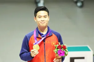 Xạ thủ Phạm Quang Huy từng giành HCV tại ASIAD 19 cho thể thao Việt Nam. Ảnh: ĐOÀNTTVN
