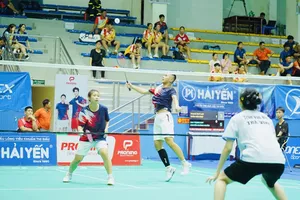 Các tay vợt đã tranh tài những trận đấu hấp dẫn để tìm ra nhà vô địch tại giải. Ảnh: KHOA TRUNG