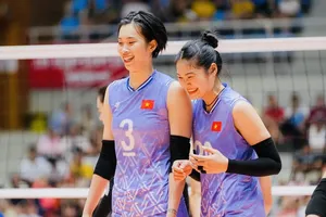 Trần Thị Thanh Thúy (3) nhiều khả năng trở lại Nhật Bản thi đấu vào tháng 10 năm nay. Ảnh: VFV