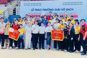 Đội pencak silat trẻ TPHCM đã giành thành tích tốt tại giải năm nay ở Hà Tĩnh. Ảnh: PENCAKSILATTPHCM