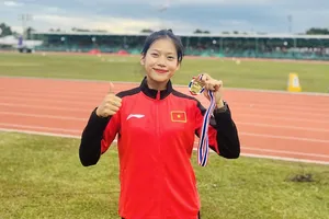 Ngọc Anh đang rất tự tin về chuyên môn sau khi có kết quả thi đấu tốt tại Thái Lan vừa qua. Ảnh: NGUYỄN ĐỨC