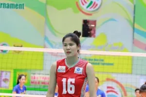 Phụ công Bùi Thị Ngà trở lại sẽ giúp đội bóng áo lính có thêm yên tâm về lực lượng tại giai đoạn 2 giải vô địch quốc gia 2025. Ảnh: DŨNG PHƯƠNG