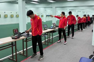 Bắn súng là đội tuyển sẽ được trang bị công nghệ AI trong huấn luyện chuyên môn tới đây. Ảnh: MINH MINH
