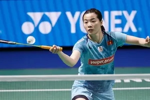 Nguyễn Thùy Linh đã lọt vào bán kết đơn nữ giải đấu đang tranh tài ở Canada. Ảnh: BWF