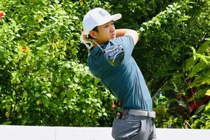 Golfer Nguyễn Anh Minh thi đấu tốt tại Singapore vừa qua. Ảnh: VGA