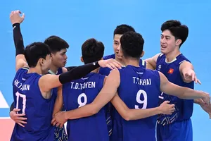 Cầu thủ bóng chuyền nam Việt Nam đã hoàn tất thi đấu các trận tại lượt đầu giải SEA V.League 2025 ở Philippines. Ảnh: AVC