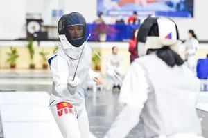 VĐV Việt Nam nỗ lực thi đấu trong các giải đấu trẻ ở khu vực. Ảnh: SOUTHEASTASIA FENCING