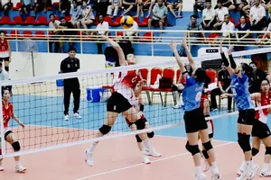 Cầu thủ U23 Binh chủng Thông Tin thi đấu tốt ở giải năm nay để lên ngôi vô địch chung cuộc. Ảnh: BCTTBĐ19