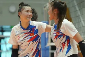 Yến Nhi và Trà My đã được trở lại đơn vị chủ quản sau thời gian tập trung đội tuyển bóng chuyền nữ Việt Nam. Ảnh: VCT