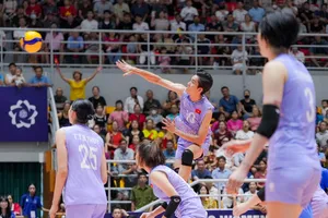 Đội tuyển bóng chuyền nữ Việt Nam có mục tiêu chinh phục vị trí số 1 giải SEA V.League 2025. Ảnh: AVC