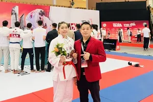 Tuyển thủ Minh Vượng và đội tuyển jujitsu Việt Nam không dự World Games 2025. Ảnh: TIẾN BÙI