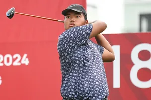 Golfer Nguyễn Đức Sơn sẽ tham dự giải vô địch quốc gia năm nay để tìm cơ hội bảo vệ vị trí số 1. Ảnh: NHƯ Ý