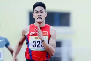 Ngọc Phúc đã có kỷ lục quốc gia tại giải năm nay. Ảnh: NGỌC TƯỞNG