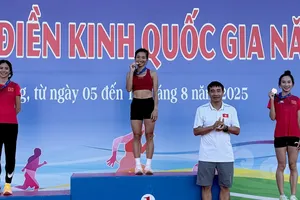 Nguyễn Thị Oanh tin tưởng sẽ đạt kết quả tốt tại SEA Games 33-2025 sắp tới. Ảnh: MINH MINH