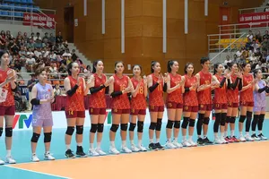 Bóng chuyền Việt Nam đang tham gia các hoạt động chuyên môn tại nhiều đấu trường quốc tế. Ảnh: AVC