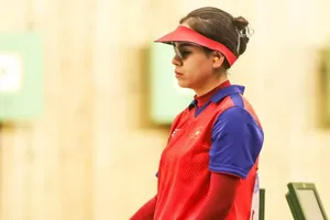 Trịnh Thu Vinh sẽ thi đấu giải vô địch châu Á 2025 tại Kazakhstan. Ảnh: BSVN