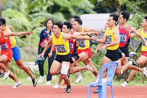 VĐV cả nước đã thi đấu giải điền kinh vô địch tiếp sức quốc gia 2025 với nhiều nội dung hấp dẫn. Ảnh: HOÀNG TÙNG