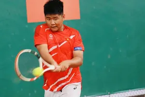 Tay vợt Lê Tiến Anh đã vô địch vòng loại tại Roland Garros Junior 2025. Ảnh: VTF