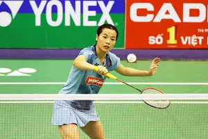 Nguyễn Thùy Linh đã có chiến thắng bất ngờ tại vòng 1 nội dung đơn nữ giải vô địch thế giới 2025. Ảnh: D.P