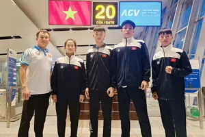 Võ sĩ MMA Việt Nam tham dự giải vô địch trẻ châu Á 2025. Ảnh: NGỌC TƯỚC