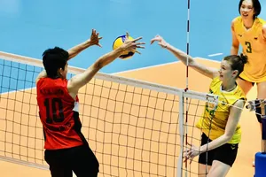 Ngoại binh người Ba Lan của VTV Bình Điền Long An đã thi đấu tốt tại giai đoạn thứ nhất giải đấu. Ảnh: DŨNG PHƯƠNG