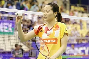 Nguyễn Thùy Linh đã vào vòng 3 tại giải vô địch thế giới 2025. Ảnh: VBF