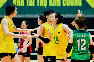 Đội VTV Bình Điền Long An đang tập trung chuẩn bị cho giai đoạn 2 giải vô địch quốc gia 2025. Ảnh: DŨNG PHƯƠNG