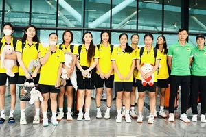 Đội trẻ VTV Bình Điền Long An chưa có khởi đầu hiệu quả tại Tam Đảo (Phú Thọ). Ảnh: VTVBĐLA