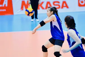 Cầu thủ trẻ VTV Bình Điền Long An lọt vào bán kết giải năm nay. Ảnh: DŨNG PHƯƠNG