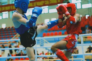 Các võ sĩ đã thi đấu giải muay vô địch quốc gia 2025. Ảnh: MUAYVN