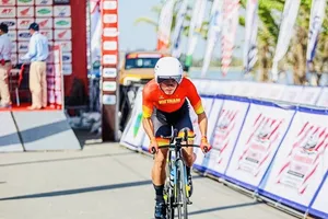 Cua-rơ Phạm Lê Xuân Lộc sẽ tham dự giải tại Trung Quốc sắp tới. Ảnh: TOUROFTHAILAND