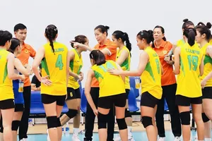 Đội VTV Bình Điền Long An không có được chiến thắng tại bán kết. Ảnh: VTVBĐLA