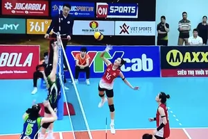 Đội Binh chủng Thông tin đã giành ngôi vô địch giải năm nay. Ảnh: MINH MINH