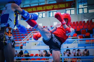 Võ sĩ muay đã thi đấu giải vô địch quốc gia 2025 để nhà quản lý tuyển chọn những người có thành tích tốt nhất. Ảnh: MUAYVN