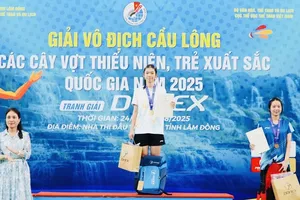 Nguyễn Thị Thu Huyền sẽ tham dự AYG 2025 tại Bahrain vào tháng 10 sắp tới. Ảnh: VBF