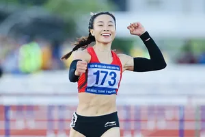 Huỳnh Thị Mỹ Tiên sẽ tham dự vòng loại 100m rào nữ giải vô địch thế giới 2025 ở Tokyo (Nhật Bản). Ảnh: HOÀNG TÙNG