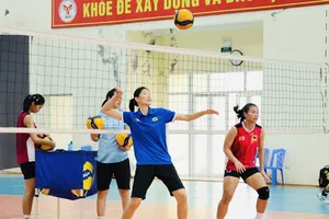 HLV Ngọc Hoa đã là HLV trưởng đội VTV Bình Điền Long An sẽ tham dự giai đoạn 2 giải vô địch quốc gia 2025. Ảnh: VTVBDLA