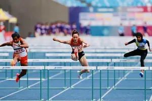 Huỳnh Thị Mỹ Tiên không giành được thông số tốt như chờ đợi. Ảnh: DŨNG PHƯƠNG