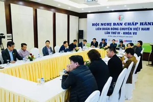 Liên đoàn bóng chuyền Việt Nam có những quyết định quan trọng ở ngày 11-9 vừa qua. Ảnh: VFV